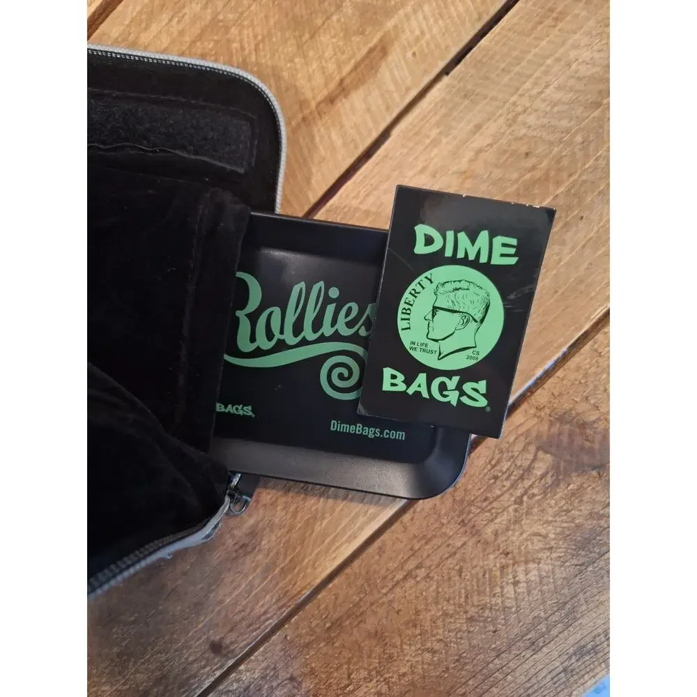 Omerta by Dime Bags ~ Gray Padded Case 9x7in Tray